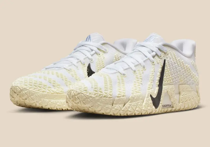 准备入手吗？Nike Ja 3椰奶配色将于10月登陆SNKRS发售